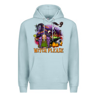 Blue Mist witch please Premium Hoodie - BarkalooDesign