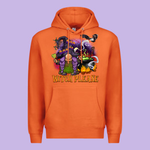 Witch Please Premium Hoodie Designed By Barkaloodesign