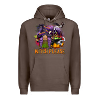 Coffee witch please Premium Hoodie - BarkalooDesign