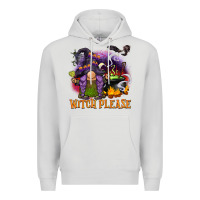 Dove Grey witch please Premium Hoodie - BarkalooDesign