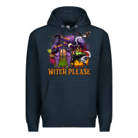 Navy witch please Premium Hoodie - BarkalooDesign
