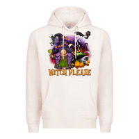 Pale Pink witch please Premium Hoodie - BarkalooDesign