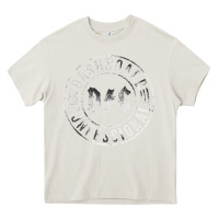 Cream DASHBOARD CONFESSIONAL Heavy Core Tee - artisFamous