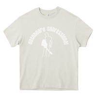 Cream DASHBOARD CONFESSIONAL Heavy Core Tee - artisFamous