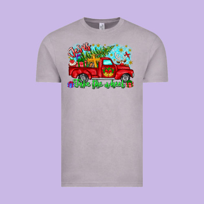 Jesus Take The Wheel Vintage Tee Designed By Cowhidedigitalart