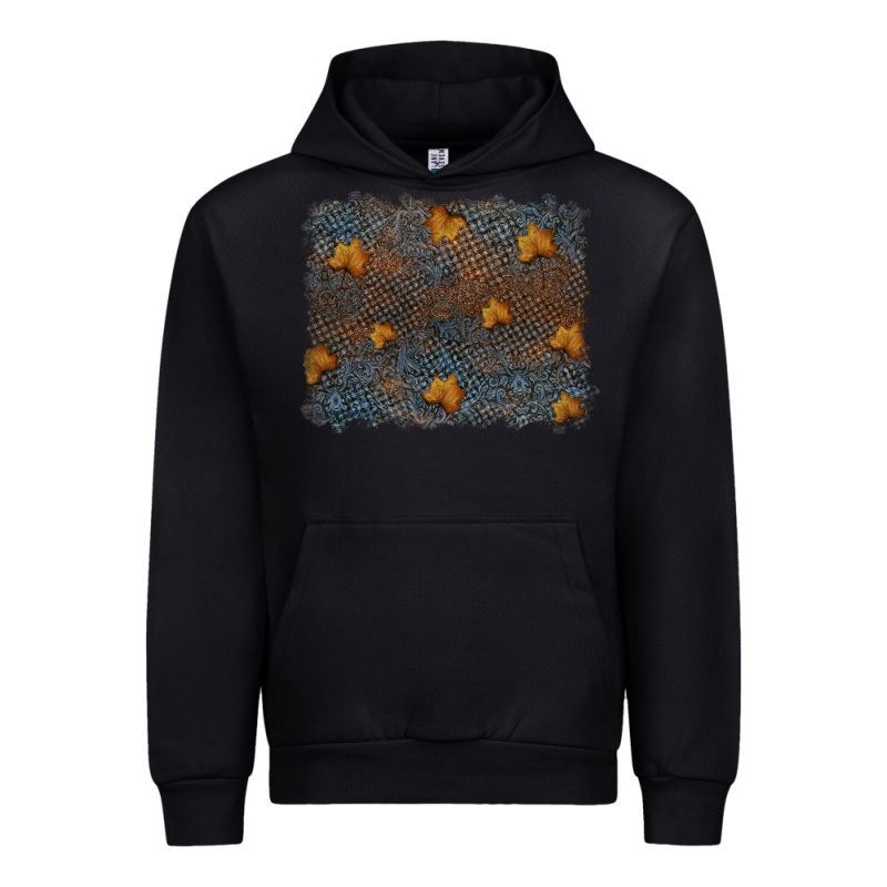 Tooled Leather Fall Background Urban Hoodie by RanaPortraitStore | Teevron