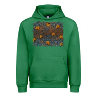 Emerald tooled leather fall background Urban Hoodie - RanaPortraitStore