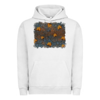 Pigment Lunar Rock tooled leather fall background Urban Hoodie - RanaPortraitStore