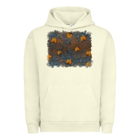 Pigment Pistachio tooled leather fall background Urban Hoodie - RanaPortraitStore