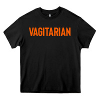 Black vagitarian Heavy Core Tee - artisFamous