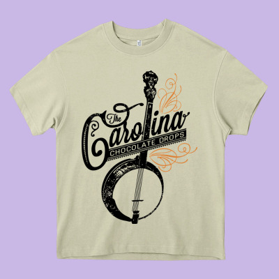 The Carolina Chocolate Drops Heavy Core Tee Designed By Artisfamous
