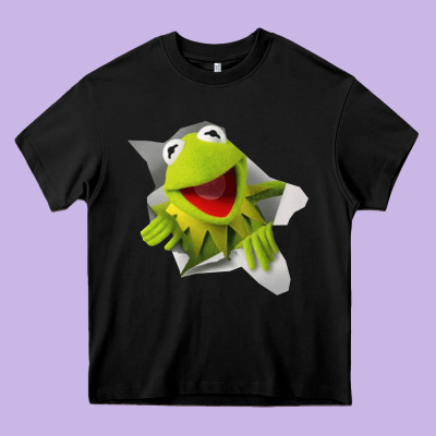 Kermit The Frog Heavy Core Tee Designed By Artisfamous