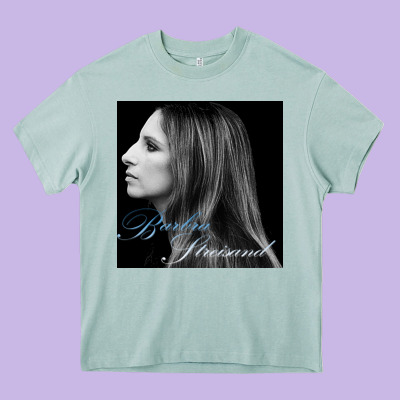 Barbra Streisand Design Heavy Core Tee Designed By Artisfamous