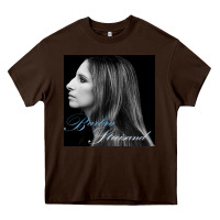 Chocolate Brown Barbra Streisand design Heavy Core Tee - artisFamous