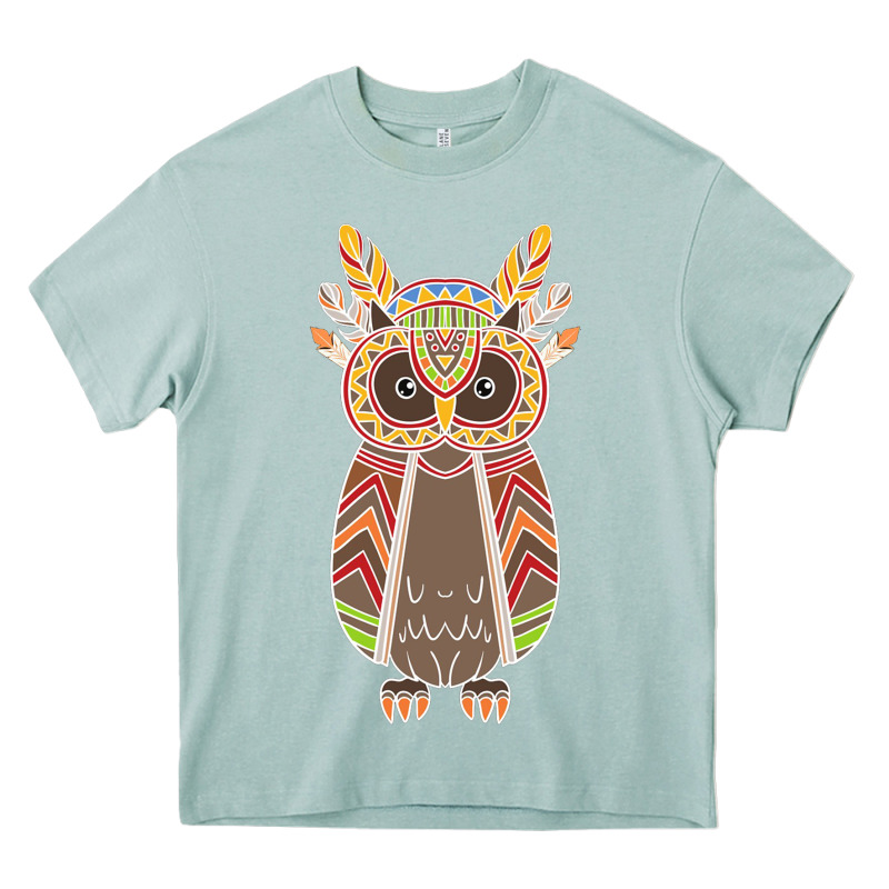 Native Owl Heavy Core Tee by artisFamous | Teevron