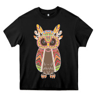 Black Native OWL Heavy Core Tee - artisFamous