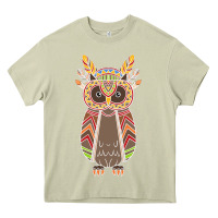 Mossy Native OWL Heavy Core Tee - artisFamous