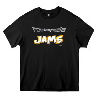 Black rockapella Heavy Core Tee - artisFamous