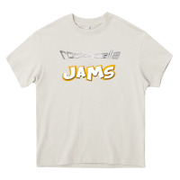 Cream rockapella Heavy Core Tee - artisFamous