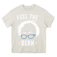 Cream bernie sanders for now Heavy Core Tee - artisFamous