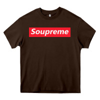 Chocolate Brown SOUPREME Heavy Core Tee - artisFamous