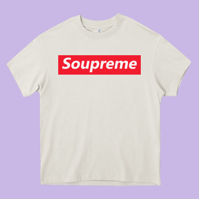 Soupreme Heavy Core Tee Designed By Artisfamous