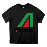Black alitalia Heavy Core Tee - artisFamous