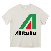 Cream alitalia Heavy Core Tee - artisFamous