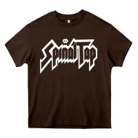 Chocolate Brown spinal tap Heavy Core Tee - artisFamous