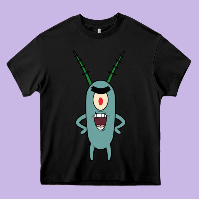 Plankton Heavy Core Tee Designed By Artisfamous