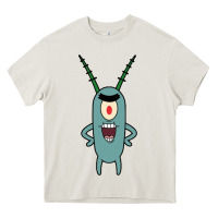 Cream plankton Heavy Core Tee - artisFamous