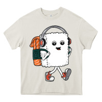 Cream sushi cool Heavy Core Tee - artisFamous