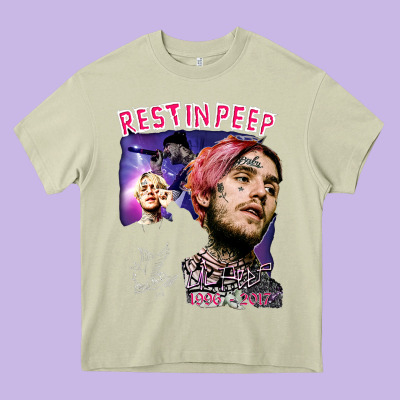 Lil Peep Heavy Core Tee Designed By Artisfamous