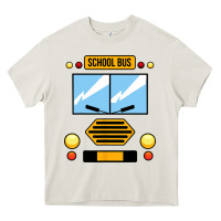 Cream school bus costume cool halloween Heavy Core Tee - artisFamous