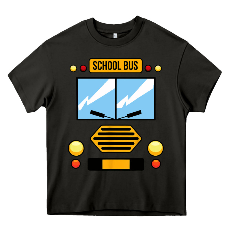 School Bus Costume Cool Halloween Heavy Core Tee by artisFamous | Teevron