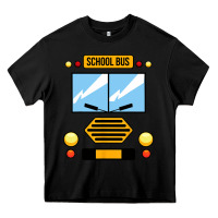 Black school bus costume cool halloween Heavy Core Tee - artisFamous