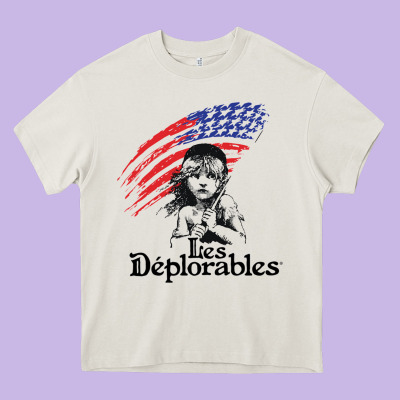 Les Deplorables Heavy Core Tee Designed By Artisfamous