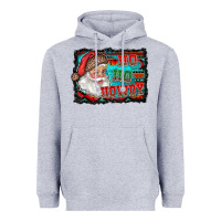 Ho Ho Howdy With Santa Heavyweight Hoodie | Teevron