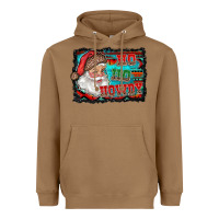 Toasted Coconut ho ho howdy with santa Heavyweight Hoodie - RanaPortraitStore