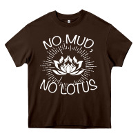 Chocolate Brown funny buddhist Heavy Core Tee - artisFamous