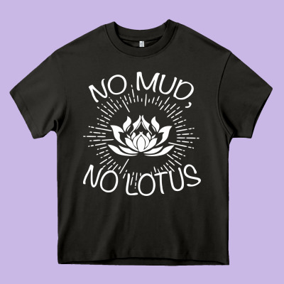 Funny Buddhist Heavy Core Tee Designed By Artisfamous