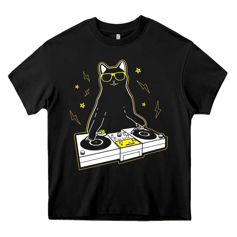 Cat Dj Heavy Core Tee by artisFamous | Teevron