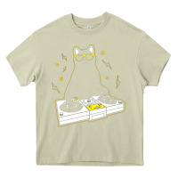 Mossy cat dj Heavy Core Tee - artisFamous