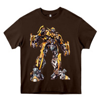 Chocolate Brown transformers Heavy Core Tee - artisFamous