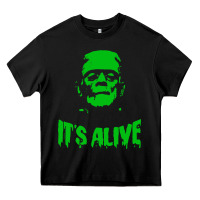 Black frankenstein Heavy Core Tee - artisFamous