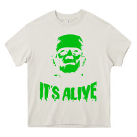 Cream frankenstein Heavy Core Tee - artisFamous