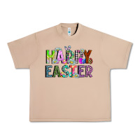 Burro Happy Easter Urban Heavy Tee - CowhideDigitalArt