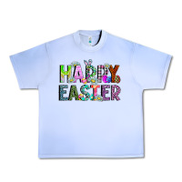 Grape Ice Happy Easter Urban Heavy Tee - CowhideDigitalArt