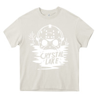 Cream camp crystal lake sweatshirt Heavy Core Tee - artisFamous