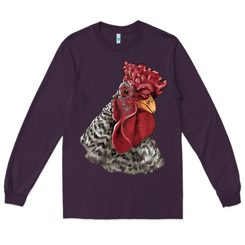 Dominique Rooster Head Long Sleeve Tee by LillyAllenDesigns | Teevron